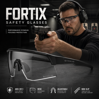 FORTIX MATTE BLACK/PURE CLEAR