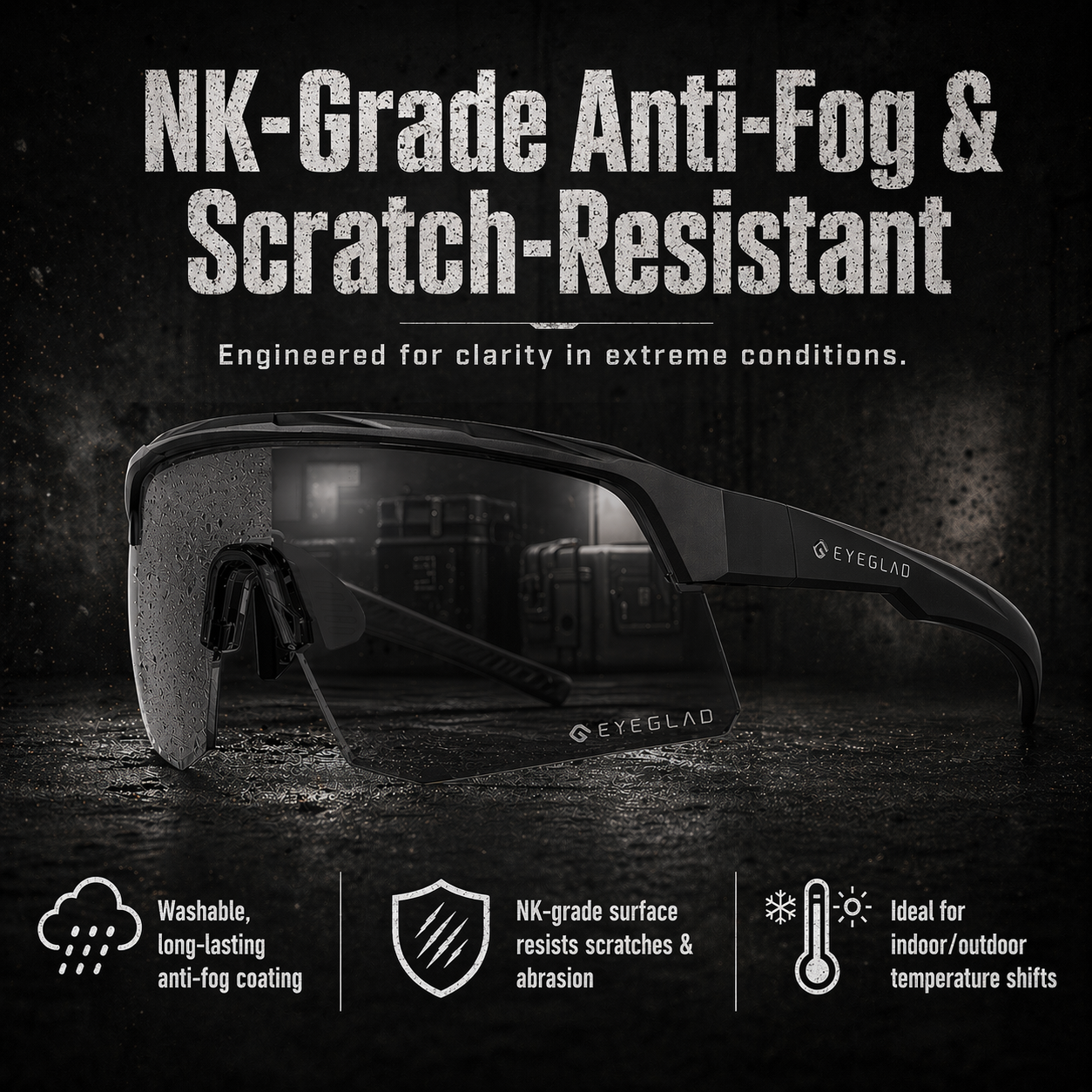 FORTIX DARK GRAY/SMOKE GRAY