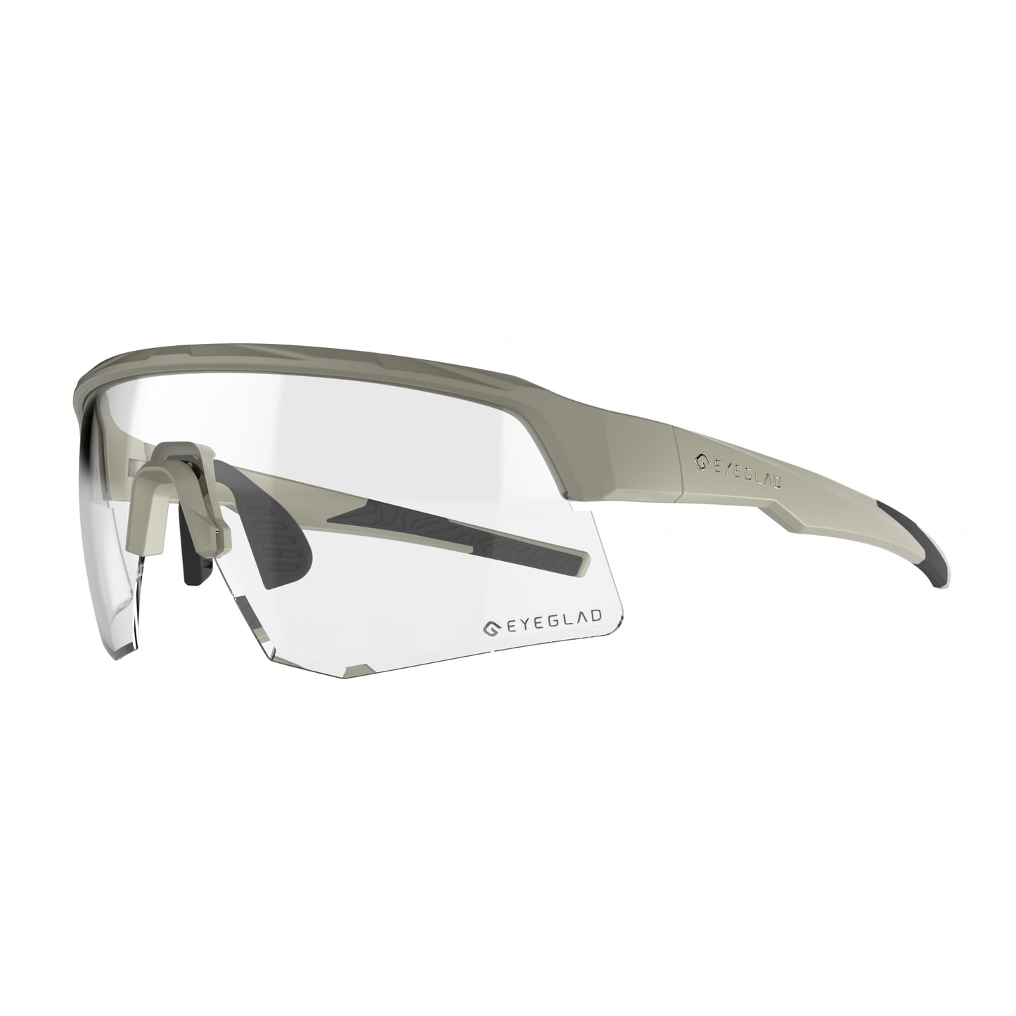 FORTIX MATTE KHAKI/PURE CLEAR