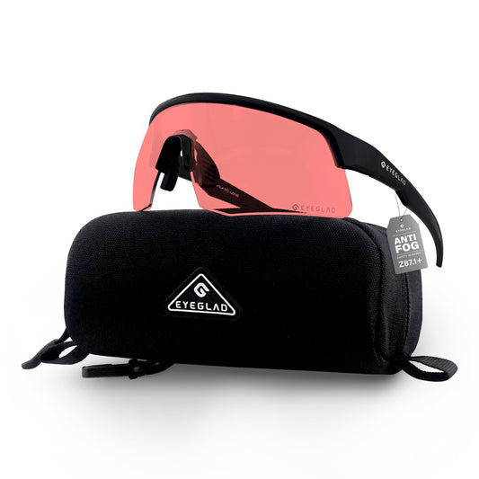 FORTIX MATTE BLACK/FIRE RED