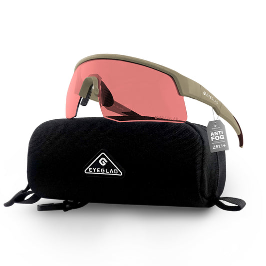 FORTIX MATTE KHAKI/FIRE RED