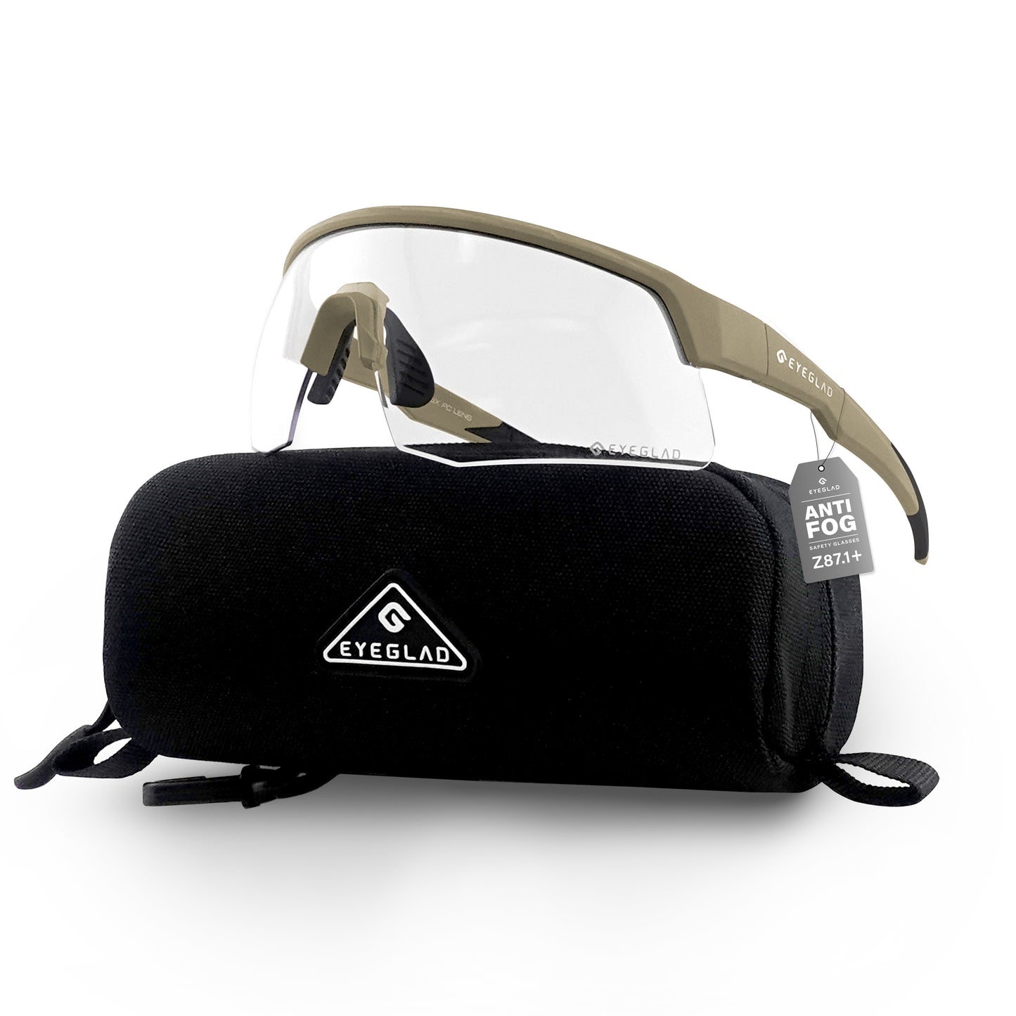 FORTIX MATTE KHAKI/PURE CLEAR