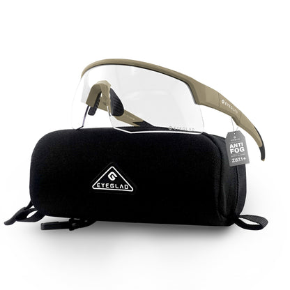 FORTIX MATTE KHAKI/PURE CLEAR